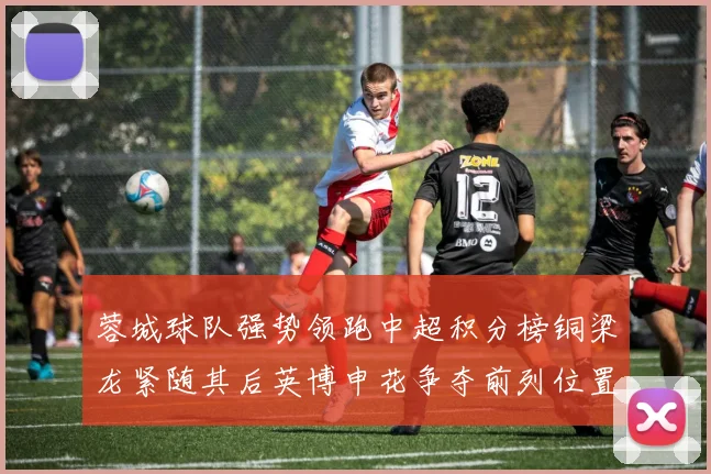 蓉城球队强势领跑中超积分榜铜梁龙紧随其后英博申花争夺前列位置